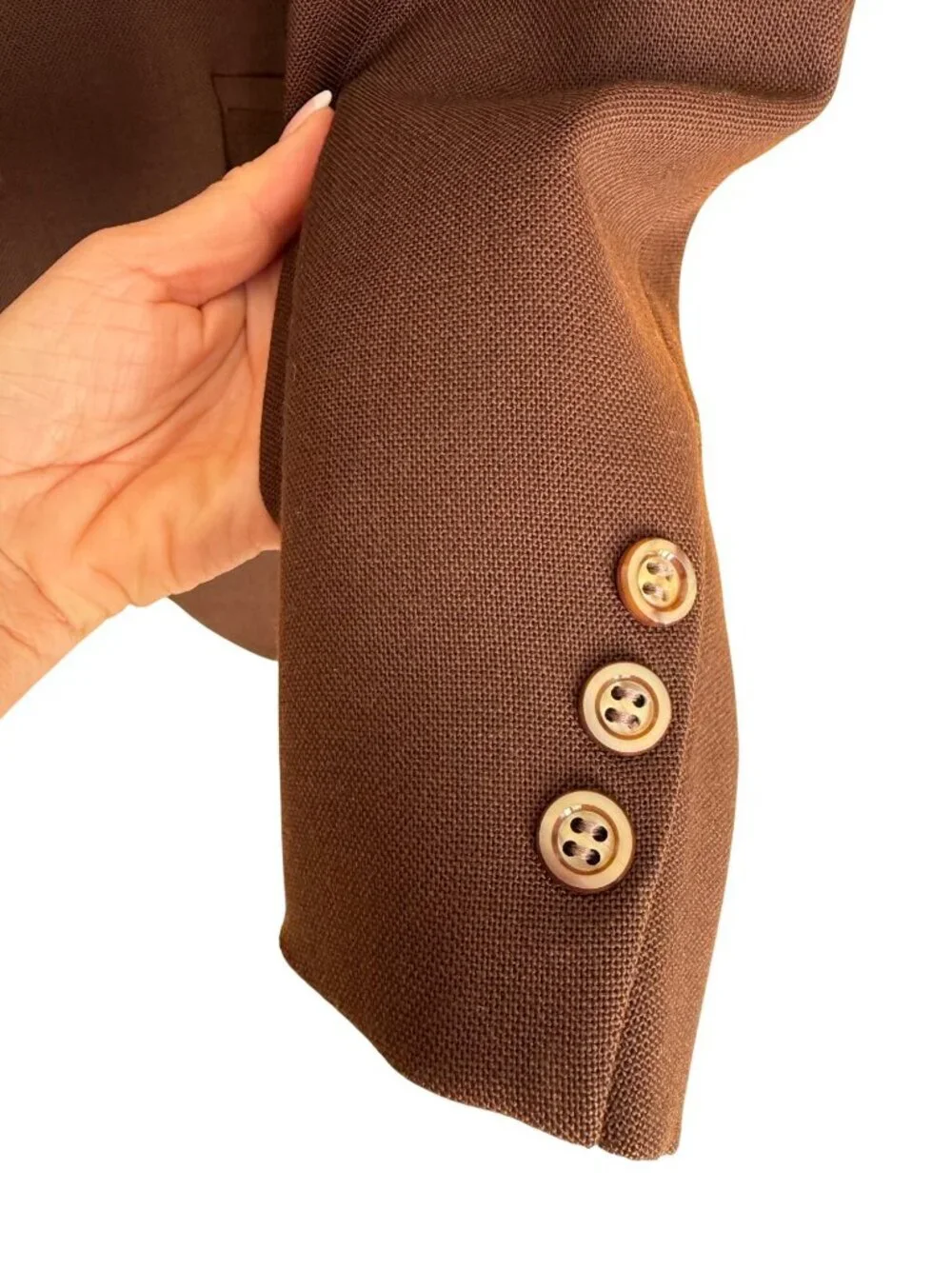 Desmond's Southern California 1970s Mens Sport Coat Blazer Size 42 Long Brown
